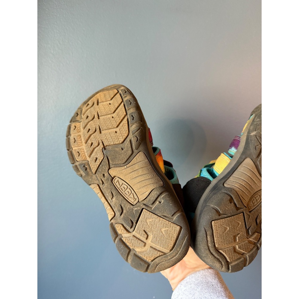 Keen Newport H2 Rainbow Tie Dye Water Sandals Kids Size 3 Big Kid - Picture 3 of 4